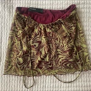 Y2K mini skirt🐯